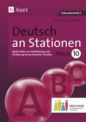 Cover for Babett Kurzius-Beuster · Deutsch an Stationen 10 Inklusion (Pamphlet) (2020)