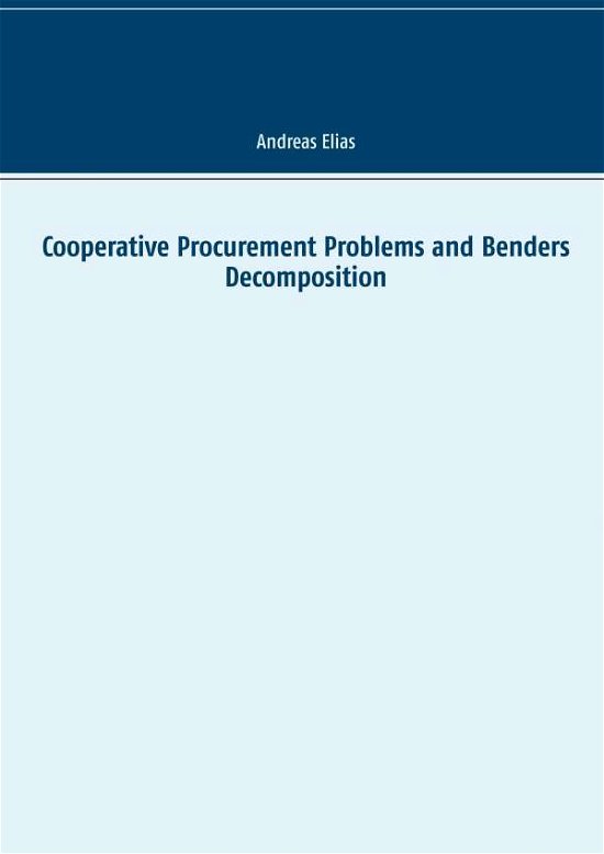 Cover for Elias · Cooperative Procurement Problems (Bog)