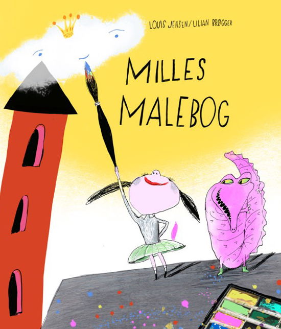 Cover for Louis Jensen · Louis Jensen: Milles malebog (Gebundesens Buch) [1. Ausgabe] (2020)