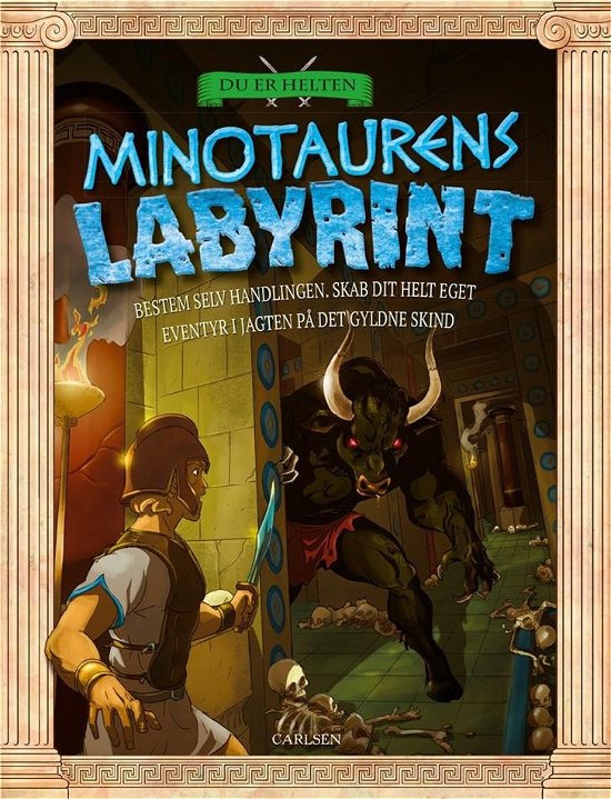Du er helten: Minotaurens labyrint - . - Books - CARLSEN - 9788711916261 - February 20, 2020