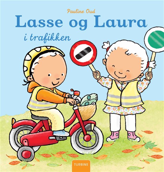 Cover for Pauline Oud · Lasse og Laura i trafikken (Inbunden Bok) [1:a utgåva] (2021)