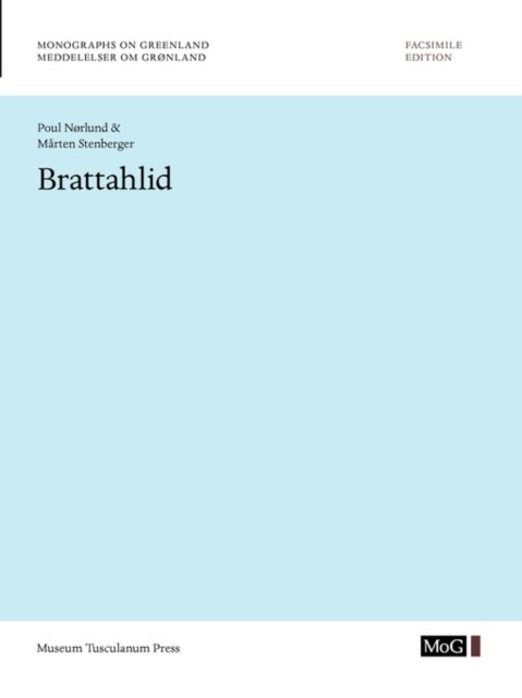 Cover for Poul Norlund · Brattahlid (Paperback Book) (2010)