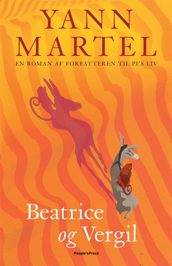 Cover for Yann Martel · Beatrice og Vergil (Bound Book) [1e uitgave] [Indbundet] (2010)