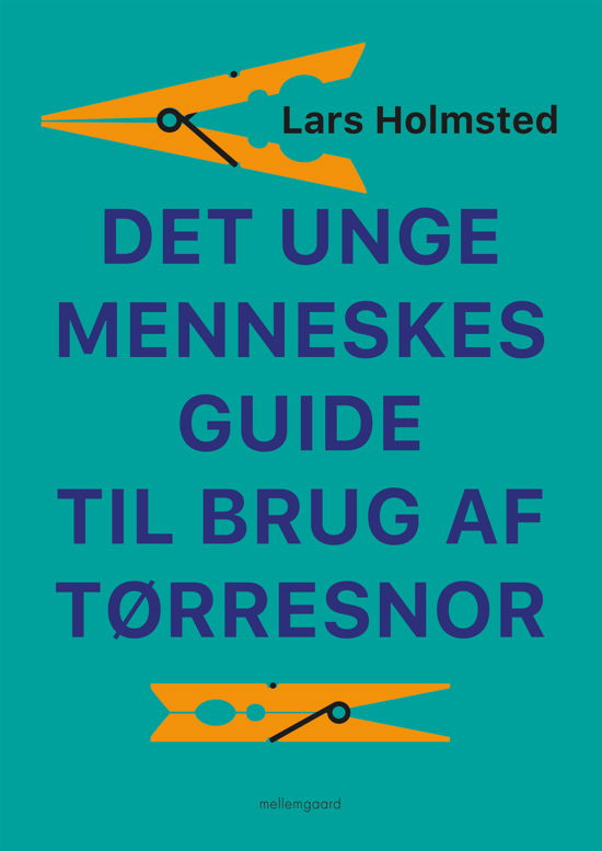 Cover for Lars Holmsted · Det unge menneskes guide til brug af tørresnor (Bound Book) [1. Painos] (2022)