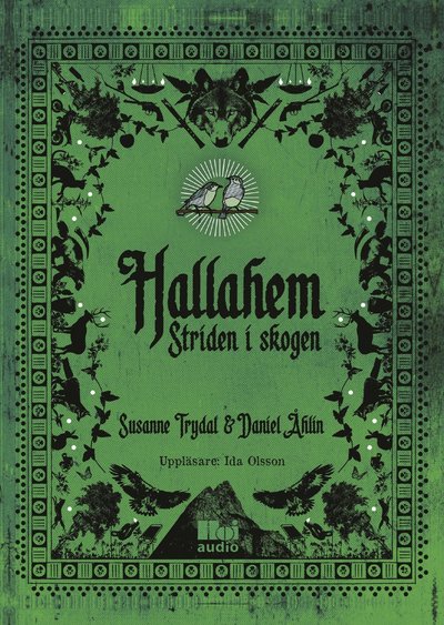 Cover for Daniel Åhlin Susanne Trydal · Hallahem. Striden i skogen (CD) (2018)