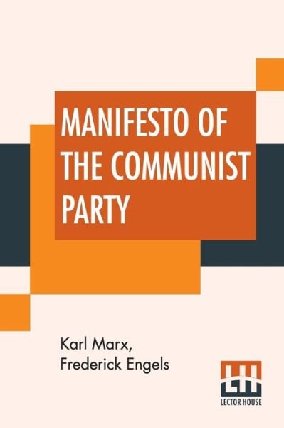 Cover for Karl Marx · Manifesto Of The Communist Party (Paperback Book) (2019)