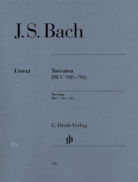 Cover for J.S. Bach · Toccaten 910-916,Klav.HN126 (Bok) (2018)