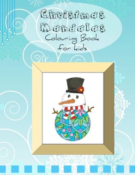 Cover for Sharon Shannon · Christmas Mandalas Colouring Books for Kids (Pocketbok) (2020)
