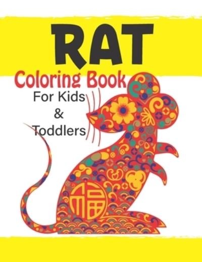 Cover for Rare Bird Books · RAT Coloring Book For Kids &amp; Toddlers (Paperback Bog) (2021)