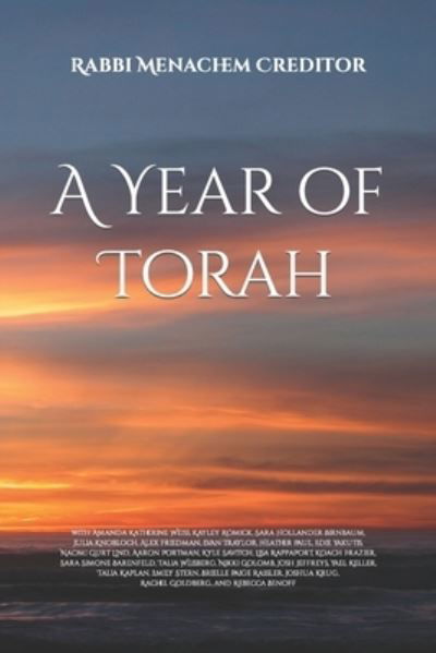 Cover for Menachem Creditor · A Year of Torah (Paperback Book) (2021)