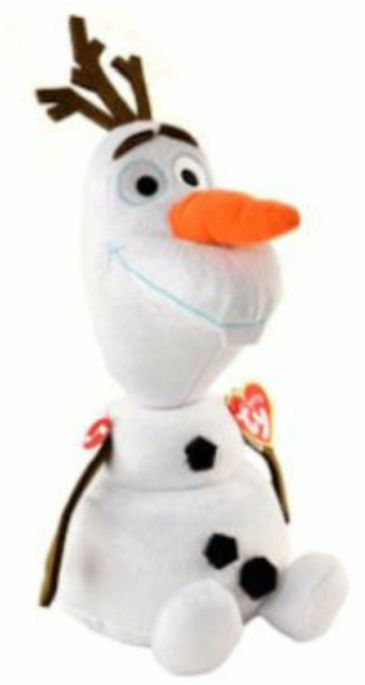 Cover for Ty Toys · Disney: Ty - Frozen - Olaf (Keyring Plush Sound 8 Cm) (Toys)