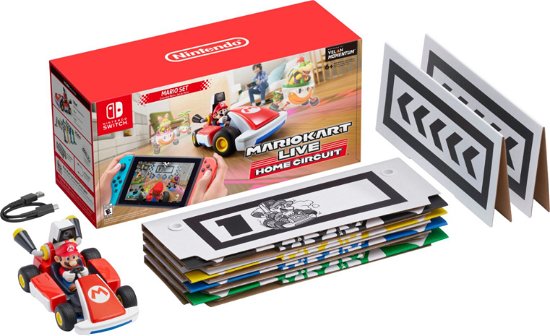 Cover for Switch · Mario Kart Live Home Circuit  Mario Set Switch (SWITCH) (2020)
