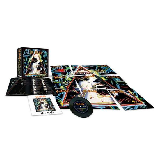 Cover for Def Leppard · The Hysteria Singles [10 7&quot; Box Set] (VINYL) [Limited edition] [Box set] (2018)