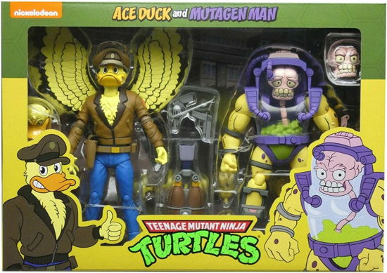 Tmnt Cartoon Ace Duck Mutagen Man 2-pack - Teenage Mutant Ninja Turtles - Merchandise -  - 0634482542262 - 25. januar 2022
