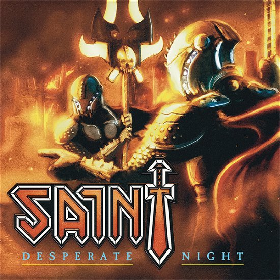 Cover for Saint · Desperate Night (CD) (2022)