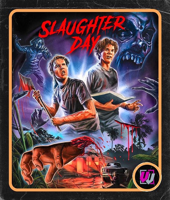 Cover for Feature Film · Slaughter Day [visual Vengeance Collector's Edition] (Blu-ray) (2022)
