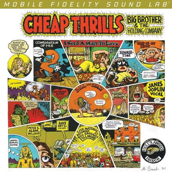 Cheap Thrills Wtih Janis Joplin - Big Brother & The Holding - Musiikki - MOBILE FIDELITY SOUND LAB - 0821797217262 - lauantai 7. heinäkuuta 2018