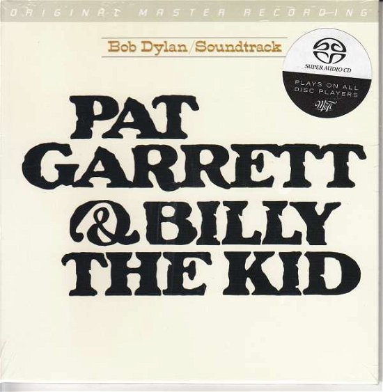 Pat Garrett & Billy The Kid - Bob Dylan - Música - MOBILE FIDELITY SOUND LAB - 0821797220262 - 5 de abril de 2019