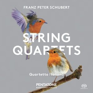 Schubert: String Quartets Nos 13 & 10 - Quartetto Italiano - Musik - PENTATONE MUSIC - 0827949023262 - 24. Juni 2016