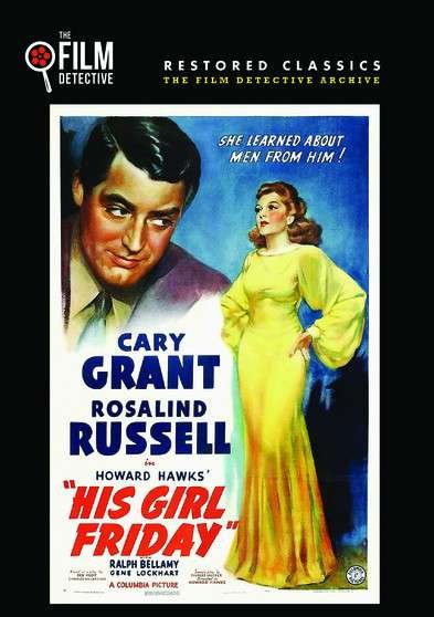 Cover for His Girl Friday (DVD) (2016)