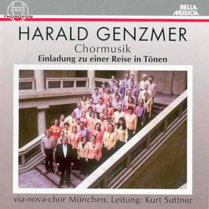 Cover for Genzmer / Via Nova Choir Munich · Choral Music (CD) (2005)