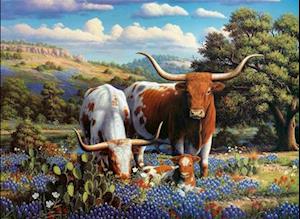 Cover for Ravensburger · Legpuzzel Loving Longhorns 500st. (Spielzeug) (2024)