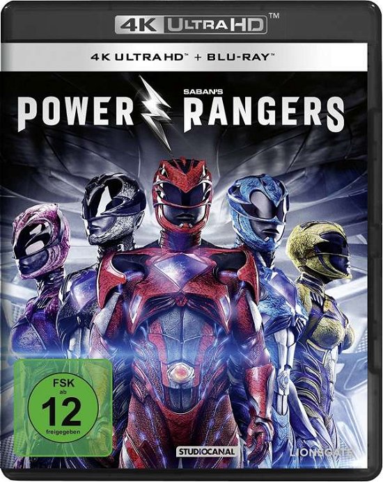 Cover for Power Rangers (4k Ultra Hd+blu-ray) (Blu-ray) (2017)
