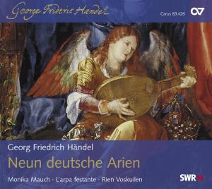 Nine German Arias - G.F. Handel - Muzyka - CARUS - 4009350834262 - 4 września 2008