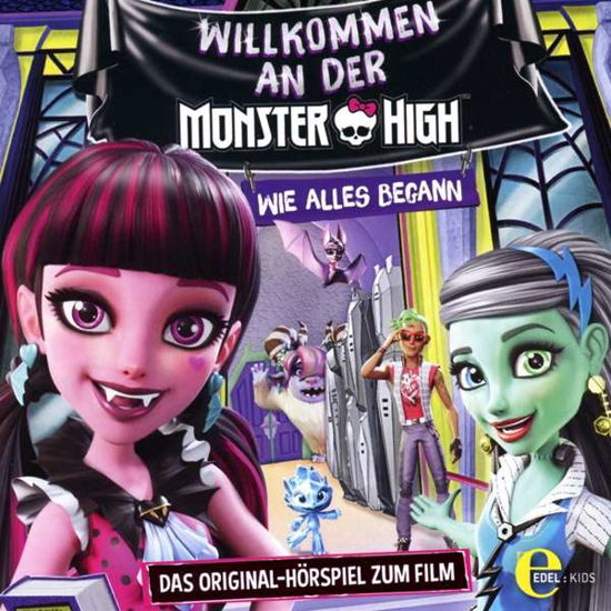 Cover for Monster High · Monster High, Willkommen,CD (Book) (2016)