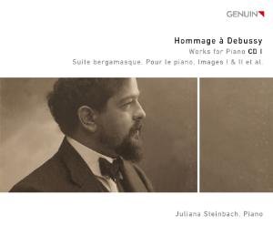Cover for Debussy / Steinbach · Hommage a Debussy: Works for Piano 1 (CD) (2012)