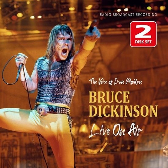 Cover for Bruce Dickinson · Live on Air / Radio Broadcast (2cd Digipack) (CD) (2024)