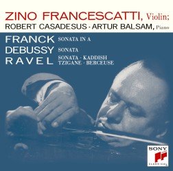 Cover for Zino Francescatti · French Violin Sonatas (CD) [Japan Import edition] (2012)