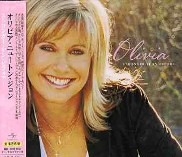 Cover for Olivia Newton-john · Stronger Than Before (CD) (2006)