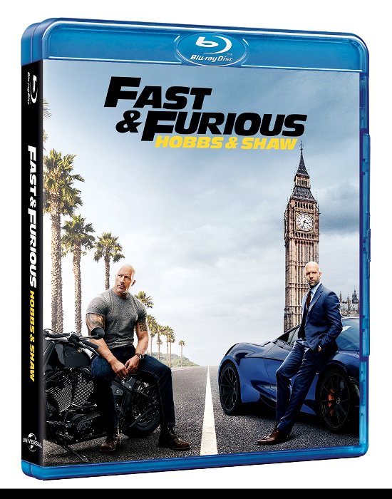 Cover for Fast &amp; Furious - Hobbs &amp; Shaw (Blu-ray) (2019)