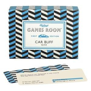Cover for Games Room · Car Buff Trivia (GAME) (2019)