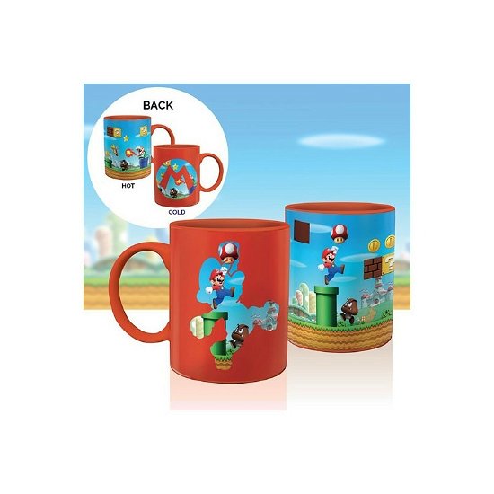 Nintendo Super Mario Heat Change Mug - Paladone - Merchandise - Paladone - 5055964707262 - 