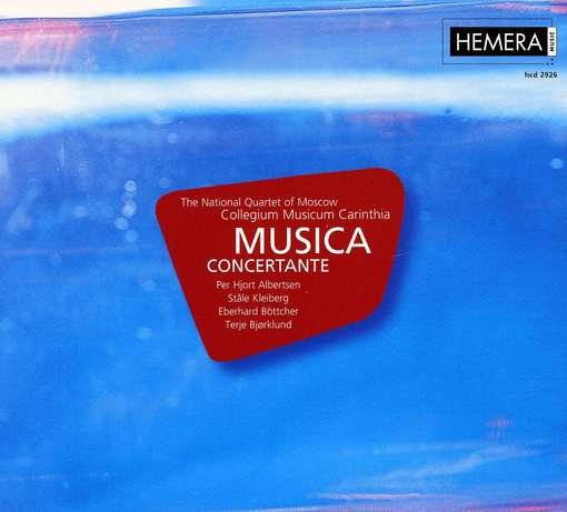 Cover for Albertsen / Bjorklund / Mnq / Carinthia Collegium · Musica Concertante (CD) (1998)