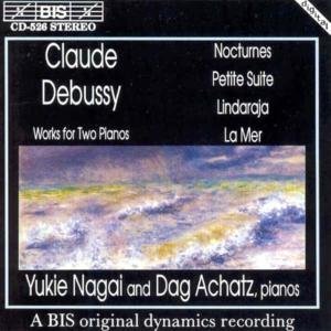 Cover for Debussy / Yukie Nagai / Achatz · Works for Two Pianos (CD) (1994)
