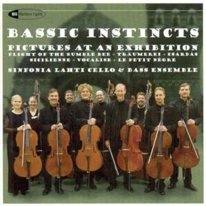Cover for Debussy / Sinfonia Lahti Cello &amp; Bass Ensemble · Bassic Instincts: Popular Works for Low Strings (CD) (2004)