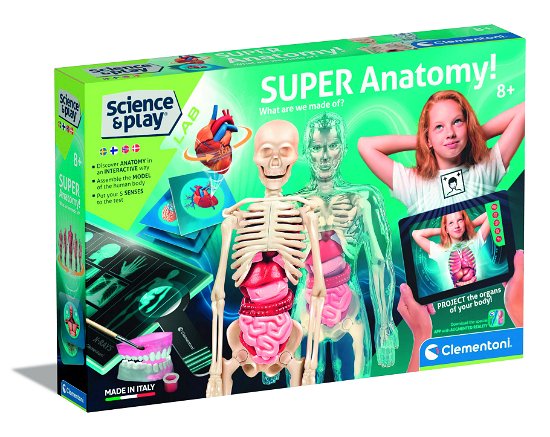 Super Anatomy - Clementoni - Merchandise - Clementoni - 8005125788262 - 14. august 2023