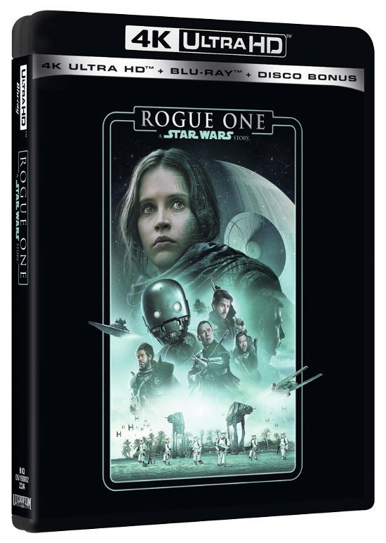 Rogue One - a Star Wars Story Repkg Uhd - Gareth Edwards, Donnie Yen, Mads Mikkelsen, Diego Luna, Ben Mendelsohn, Felicity Jones - Filmes - DISNEY - 8717418567262 - 19 de maio de 2020
