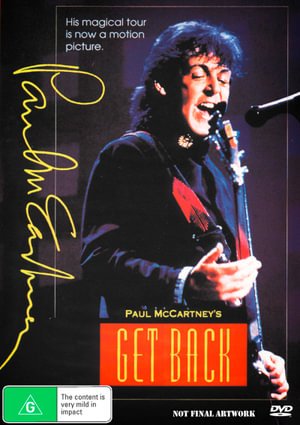 Cover for DVD · Paul Mccartney's Get Back - DVD (DVD) (2022)