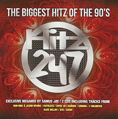 Cover for Hitz 247 - the Biggest Hitz of the 90s/various (CD) (2015)