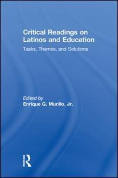 Cover for Critical Readings on Latinos and Education (Hardcover Book) (2019)