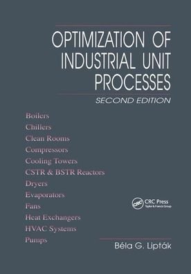 Cover for Bela G. Liptak · Optimization of Industrial Unit Processes (Paperback Bog) (2019)