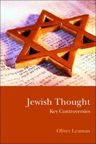 Cover for Leaman, Oliver (University of Kentucky, USA) · Jewish Thought: An Introduction (Pocketbok) (2006)