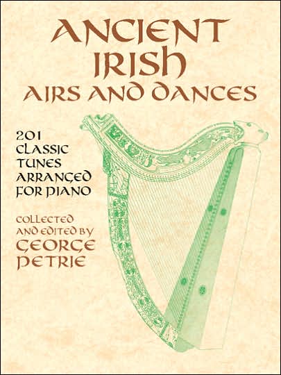 Cover for Classical Piano Sheet Music · Ancient Irish Airs and Dances: 201 Classic Tunes Arranged for Piano (Dover Music for Piano) (Paperback Book) (2002)