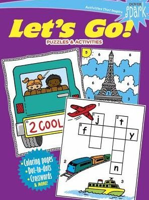 Cover for Fran Newman-D'Amico · Spark Let's Go! Puzzles &amp; Activities (Taschenbuch) (2018)
