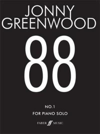 Cover for Jonny Greenwood · 88 (No.1) (Piano Solo) (Partitur) (2018)