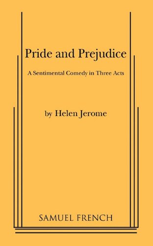 Cover for Helen Jerome · Pride and Prejudice (Paperback Book) [3rd edition] (2010)